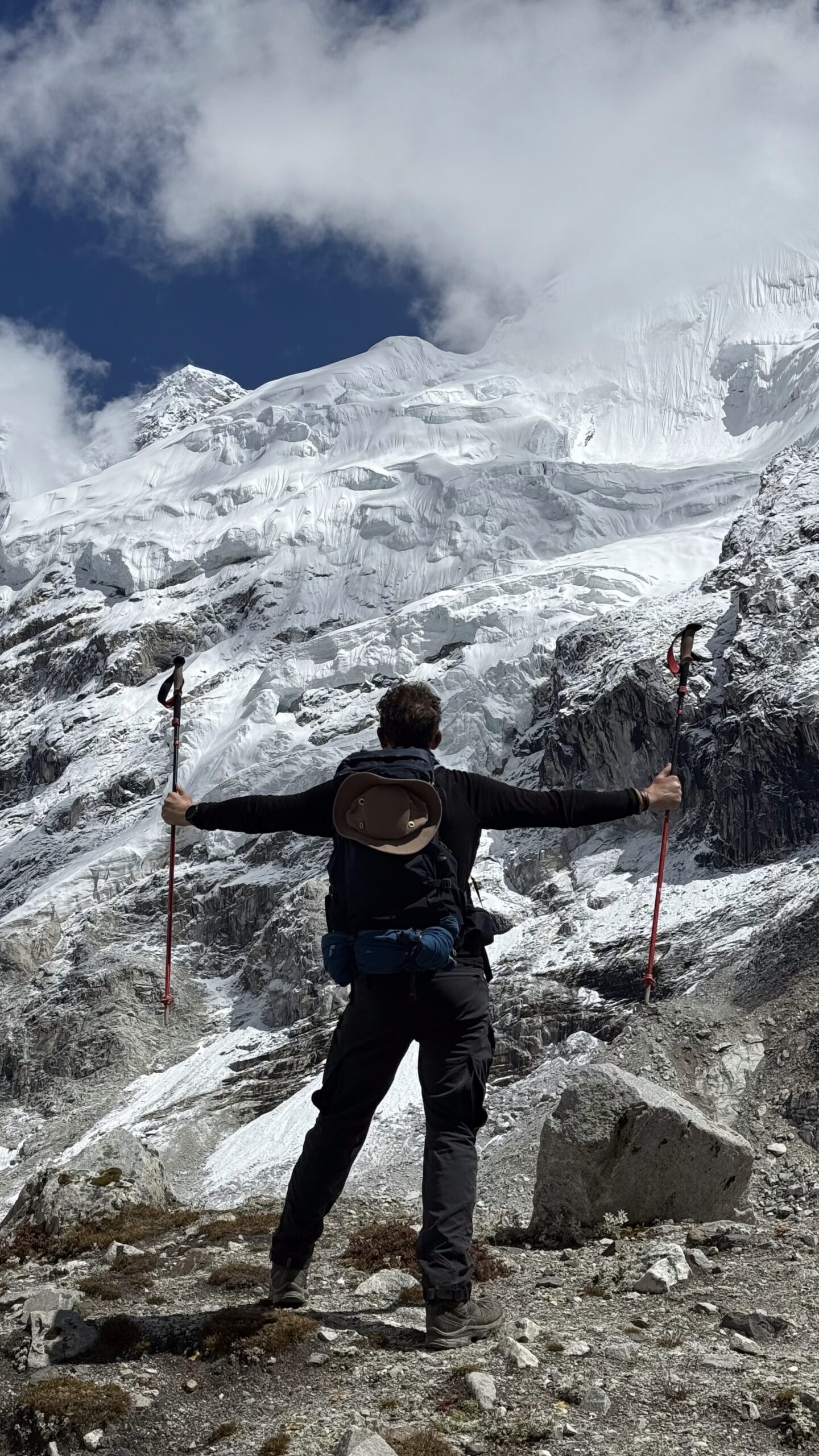 David Frisby Climbing Everest